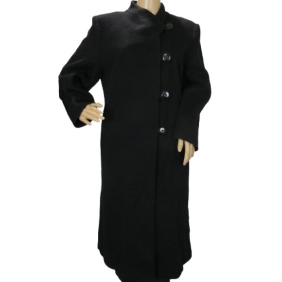 London Fog Winter Button Down Wool Coat - Picture 1 of 13